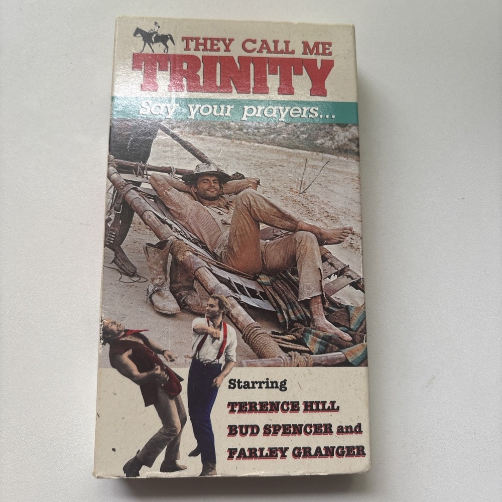 They Call Me Trinity vintage 70's comedy/western vhs movie for‎ sale!!!